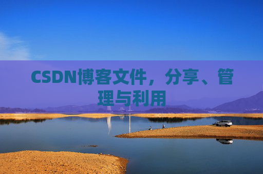 CSDN博客文件，分享、管理与利用